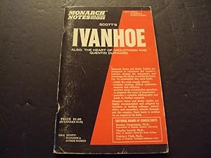 Seller image for Monarch Notes and Study Guide Scott's: Ivanhoe 628-8 for sale by Joseph M Zunno