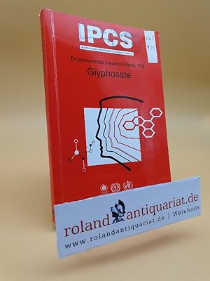 Image du vendeur pour Environmental Health Criteria 159: Glyphosate mis en vente par Roland Antiquariat UG haftungsbeschrnkt