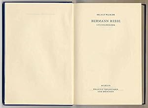 Bild des Verkufers fr Hermann Hesse. Eine Bibliographie zum Verkauf von PlanetderBuecher