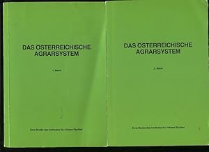 Das österreichische Agrarsystem - 2 Bände. Luise Fronleitner, Hans Glatz, Dieter Knorr, im Auftr....