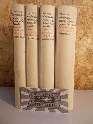 Lebensgeschichte Tobias Knauts, des Weisen, sonst der Stammler gennant. 4 Bände. ISBN von 1,2,3,4...
