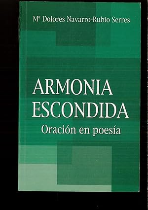 Image du vendeur pour Armona escondida: oracin en poesa mis en vente par Papel y Letras