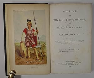 Journal of a Military Reconnaissance, from Santa Fé, New Mexico, to the Navajo Country, made with...