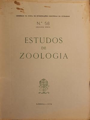 Seller image for ESTUDOS DE ZOOLOGIA. for sale by Livraria Castro e Silva