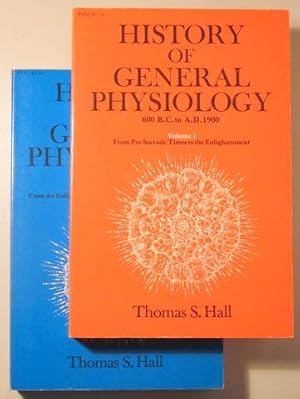 Immagine del venditore per HISTORY OF GENERAL PHYSIOLOGY ( 2 vol. - Completo) - London 1975 - Book in English venduto da Llibres del Mirall