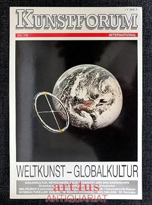 Image du vendeur pour Kunstforum International : Band 118 Weltkunst - Globalkultur mis en vente par art4us - Antiquariat