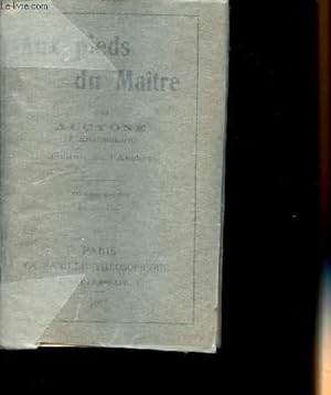 Bild des Verkufers fr Aux pieds du Matre zum Verkauf von Le-Livre