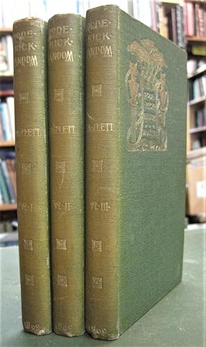 Seller image for The Adventures of Roderick Random - 3 Volumes (from the Works of Tobias Smollett) for sale by Edinburgh Books