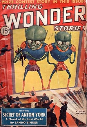 Thrilling Wonder Stories: August 1940