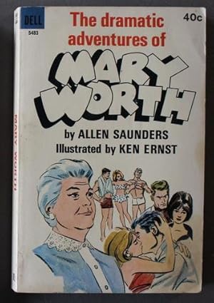 Seller image for THE DRAMATIC ADVENTURES OF MARY WORTH (Dell Book # 5483; B&W Comic strips)) for sale by Comic World