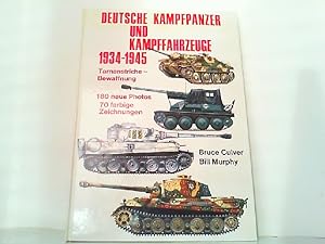 Imagen del vendedor de Deutsche Kampfpanzer und Kampffahrzeuge 1934-1945. Tarnanstriche, Bewaffnung. a la venta por Antiquariat Ehbrecht - Preis inkl. MwSt.
