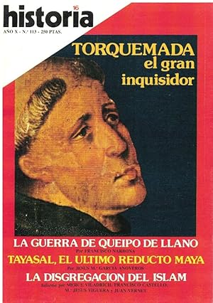 Seller image for Torquemada, el Gran Inquisidr (Historia 16, ao x, 113) for sale by Librera Dilogo