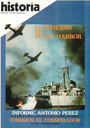 Image du vendeur pour El infierno de Pearl Harbor (Historia 16, ao vii, 68) mis en vente par Librera Dilogo