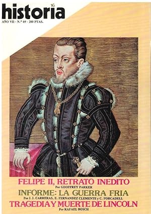 Imagen del vendedor de Felipe II, retrato indito (Historia 16, ao vii, 69) a la venta por Librera Dilogo