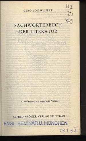 Sachwörterbuch der Literatur 231