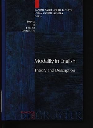 Bild des Verkufers fr Modality in English Theory and Description (Topics in English Linguistics 58),58 zum Verkauf von Antiquariat Bookfarm
