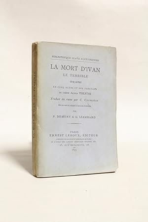 Image du vendeur pour La mort d'Ivan le terrible mis en vente par Librairie Le Feu Follet