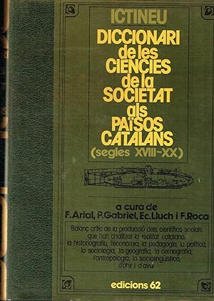 Diccionari de les Ciencies de la Societat als Països Catalans. (segles XVIII-XX).