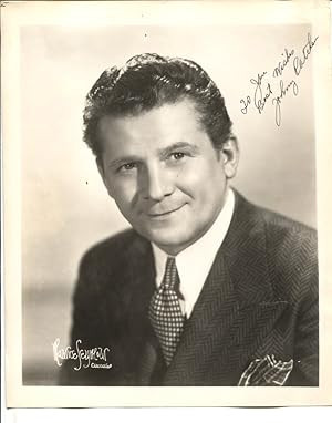 Johnny Ratchen-B&W 8x10 Signed Publicity Still