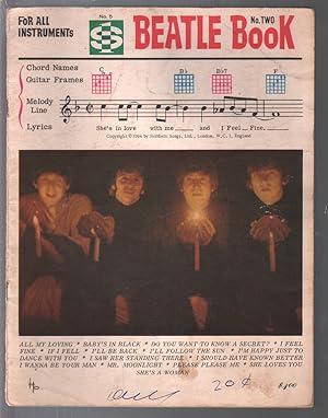 Seller image for Beatle Book #2 1964-Hansen-songbook with lyrics and chords-All My Loving-G for sale by DTA Collectibles