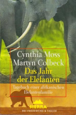 Image du vendeur pour Das Jahr der Elefanten - Tagebuch einer afrikanischen Elefantenfamilie. mis en vente par TF-Versandhandel - Preise inkl. MwSt.