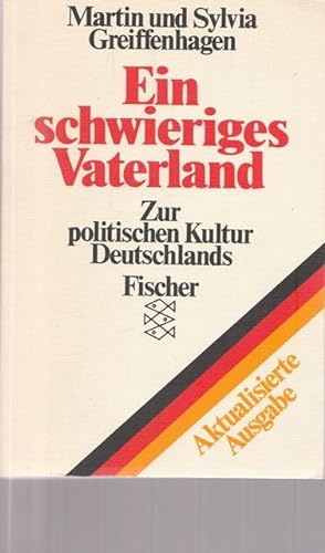 Imagen del vendedor de Ein schwieriges Vaterland. Zur politischen Kultur Deutschlands, a la venta por Ant. Abrechnungs- und Forstservice ISHGW