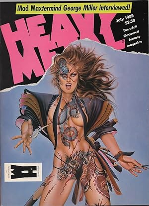 Heavy Metal Magazine July 1985