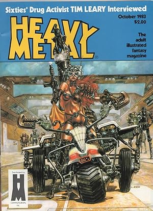 Imagen del vendedor de Heavy Metal Magazine October 1983 a la venta por Voyageur Book Shop