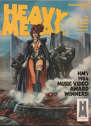 Heavy Metal Magazine September 1984