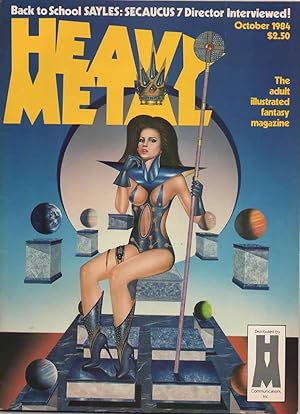 Heavy Metal Magazine October 1984