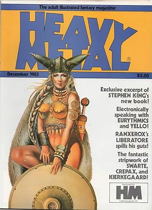 Imagen del vendedor de Heavy Metal Magazine December 1983 a la venta por Voyageur Book Shop