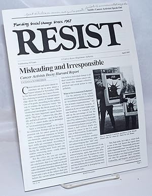 Resist, a call to resist illegitimate authority. Funding social change since 1967. Vol. 6 # 3, Ap...