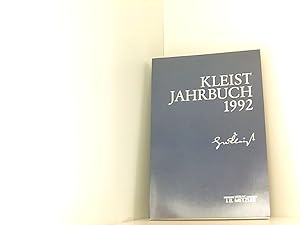 Bild des Verkufers fr Kleist - Jahrbuch 1992 1992 zum Verkauf von Book Broker