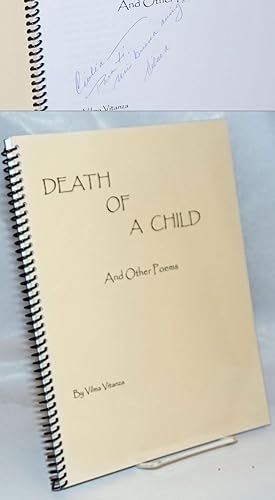 Death of a Child and other poems [signed]