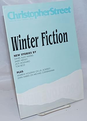 Imagen del vendedor de Christopher Street: vol. 13, #9, November 1990, whole #153; Winter Fiction a la venta por Bolerium Books Inc.