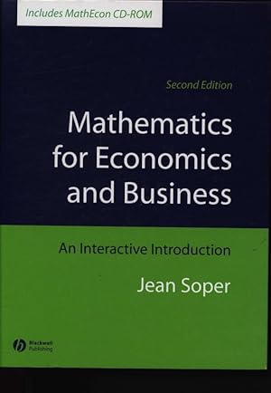 Immagine del venditore per Mathematics for economics and business An interactive introduction, venduto da Antiquariat Bookfarm