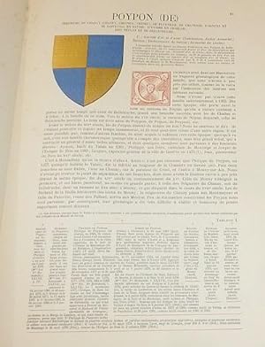 Image du vendeur pour Armorial et Nobiliaire de l'Ancien Duch de Savoie (Tome V - livraison 2) mis en vente par Le Beau Livre