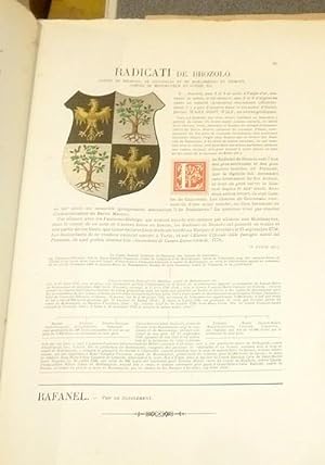 Image du vendeur pour Armorial et Nobiliaire de l'Ancien Duch de Savoie (Tome V - livraison 4) mis en vente par Le Beau Livre