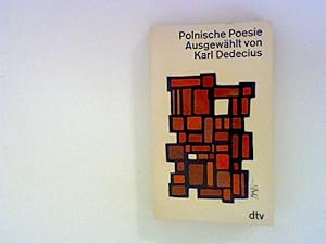 Bild des Verkufers fr Polnische Poesie zum Verkauf von ANTIQUARIAT FRDEBUCH Inh.Michael Simon