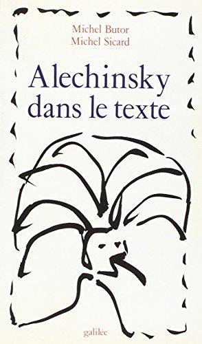Seller image for ALECHINSKY DANS LE TEXTE. for sale by Librera Javier Fernndez