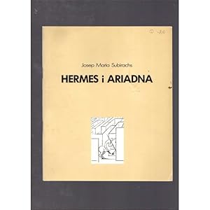 Imagen del vendedor de HERMES i ARIADNA a la venta por LLIBRERIA TECNICA