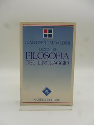 Bild des Verkufers fr Lezioni di filosofia del linguaggio zum Verkauf von Coenobium Libreria antiquaria