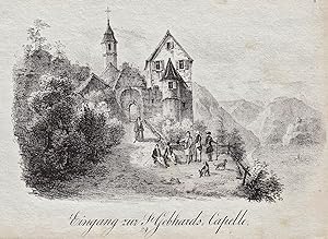 Seller image for Eingang zur St. Gebhards Capelle. for sale by Antiquariat Clemens Paulusch GmbH