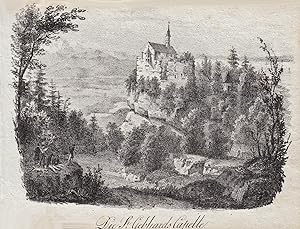 Seller image for Blick auf die Kapelle. for sale by Antiquariat Clemens Paulusch GmbH