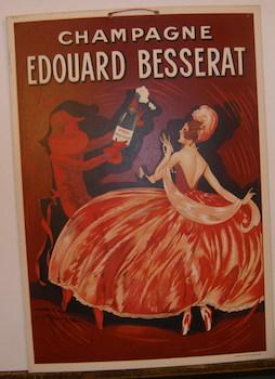 Poster Advert for Champagne Edouard Besserat.