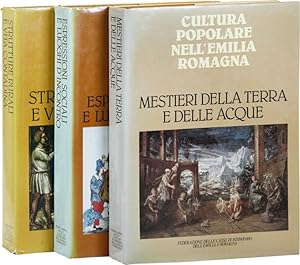 Cultura Popolare nell'Emilia Romagna [Three volumes: Strutture Rurali e Vita Contadina; Espressio...