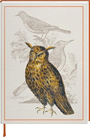 Bild des Verkufers fr Pasta fr Nachtigallen Notizbuch gro - Motiv Uhu: Blanko, im Format 15 x 21 cm zum Verkauf von Versand-Antiquariat Konrad von Agris e.K.
