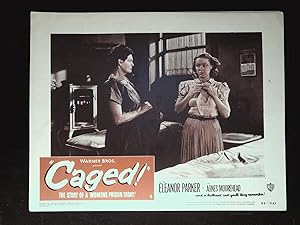 Immagine del venditore per Caged! Lobby Card #8 venduto da AcornBooksNH