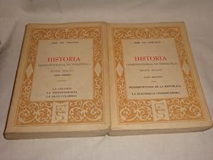 Historia constitucional de Venezuela (2 vols.)