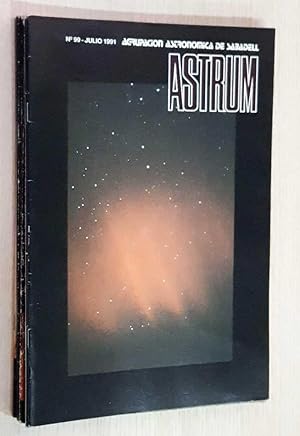 Revista ASTRUM. Agrupación Astronómica de Sabadell. Nº 49 - 52 - 54 - 66 - 88 - 98 - 99 - 107. (a...